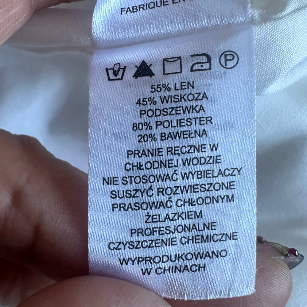 Caroline Constas Embroidered Linen Romper - Mediterranean Food Print - Size M. - Picture 6 of 17